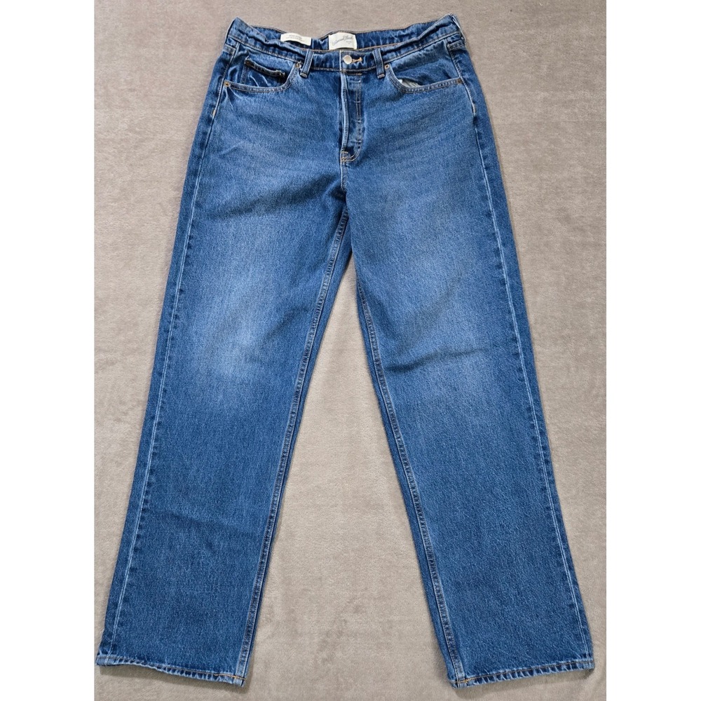 Universal Thread Mid Rise 90s Baggy Button FlyJeans Women 10 Y2K Casual Capsule